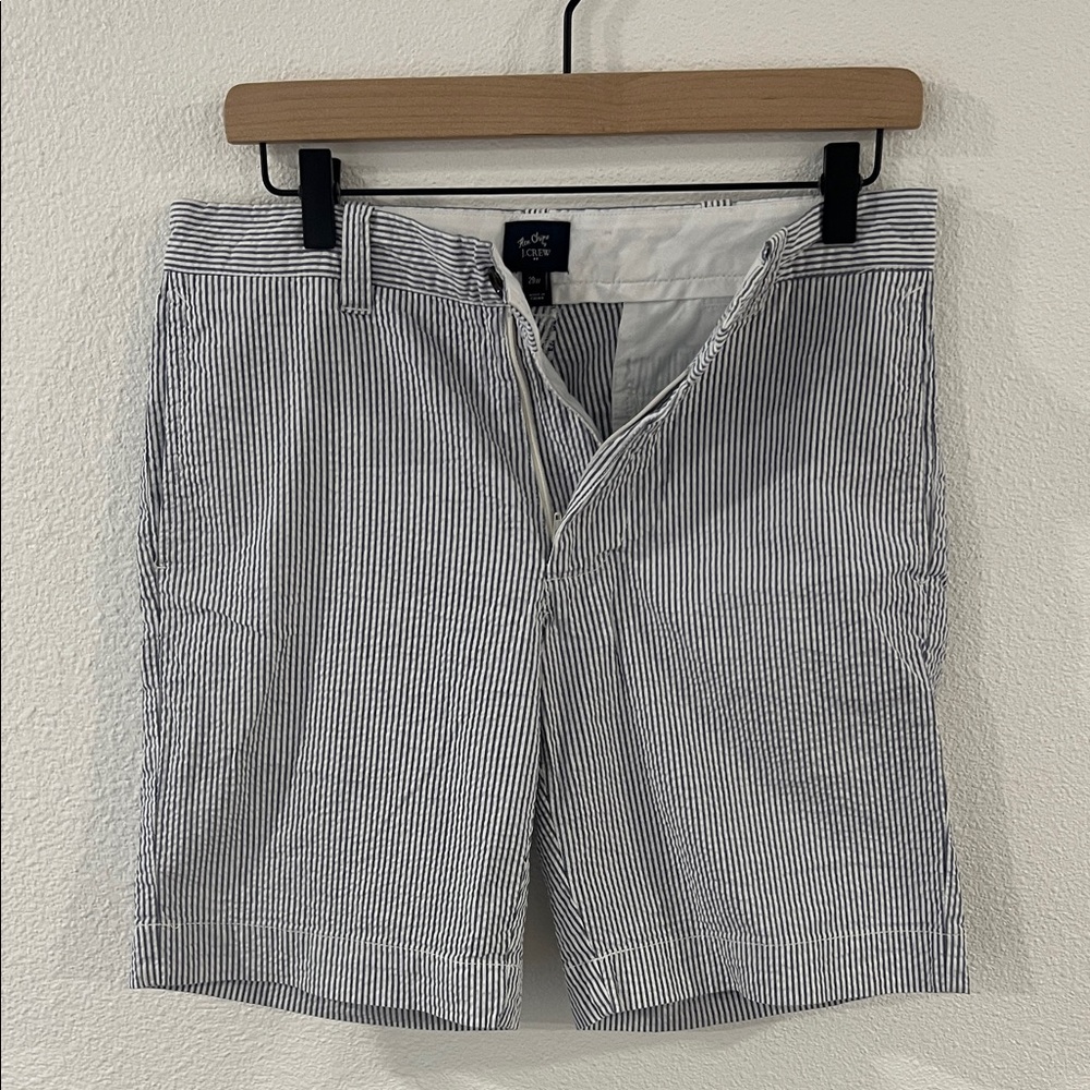 J. Crew Men's Striped Flat Front Shorts